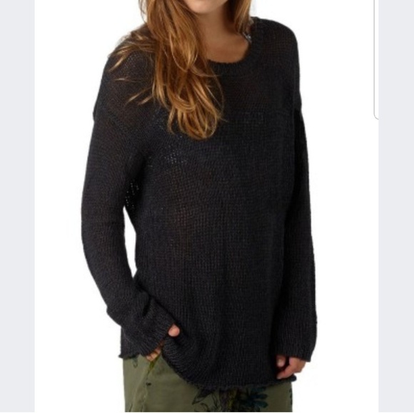 Burton Sweaters - Burton Nicki Gray Knit Sweater, XS